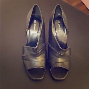 Black Heel Bootie - Call It Spring